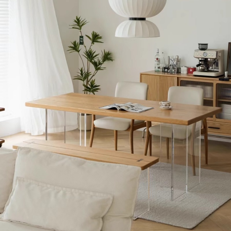 Tables - Italiaanse zwevende tafel van massief acrylhout