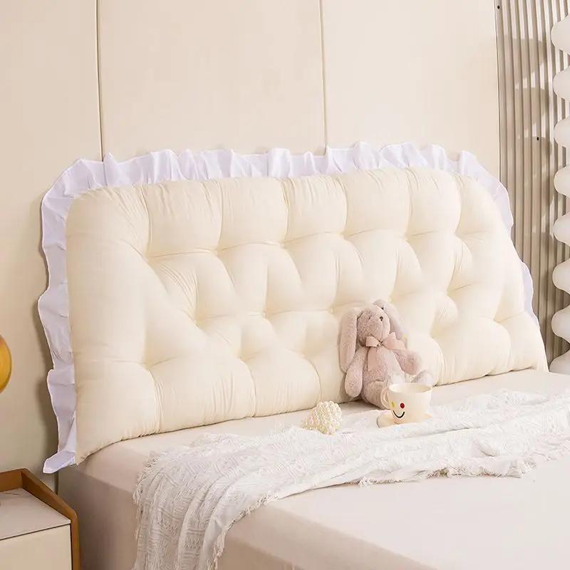 Headboard Cushion Backrest Tatami - 1 stuks Prinsessenstijl Rugkussen voor Studentenkamers