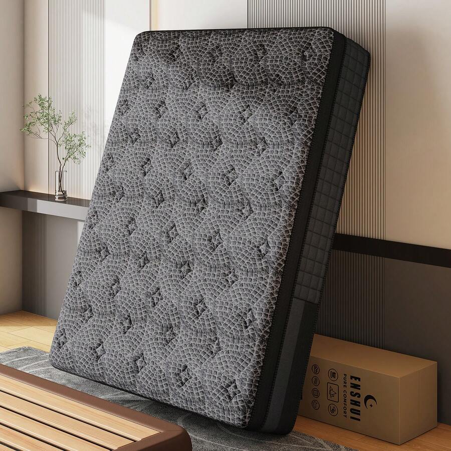 Memory Foam Mattress In A Box Queen - 12/14 inch queensize- en kingsize-matras in