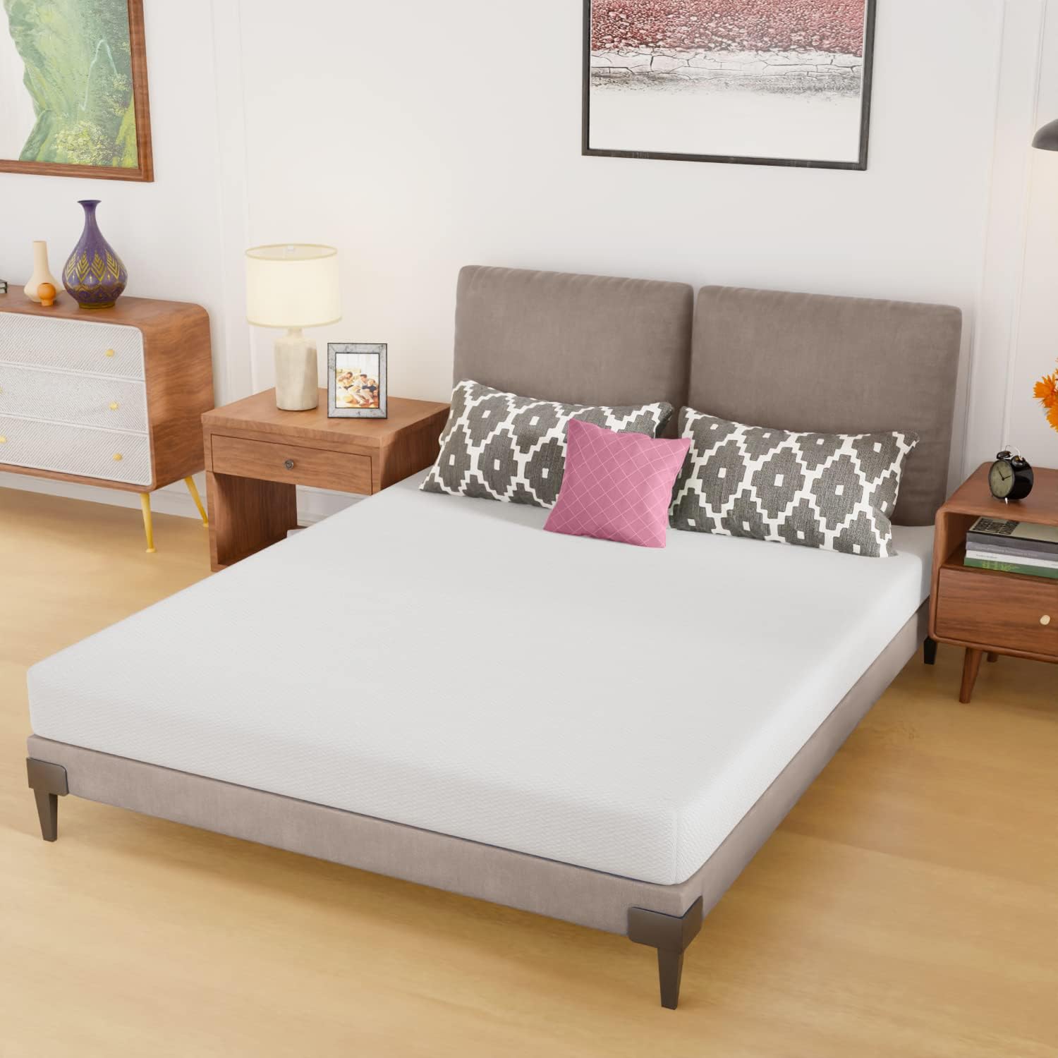 Queensize matras, 6 inch gel-g - Memory Foam Mattress In A Box Queen recensie en prijs