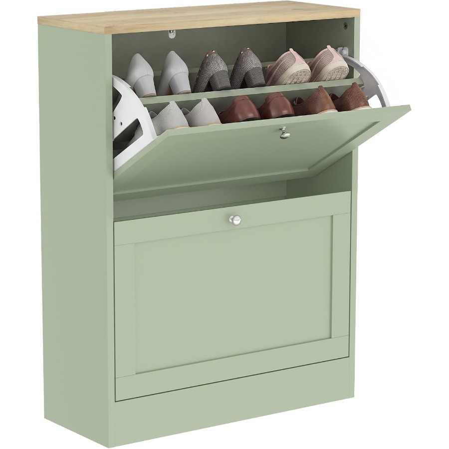 Schoenenkast voor de hal, smal - Shoe Rack Cabinet Narrow Entryway recensie en prijs