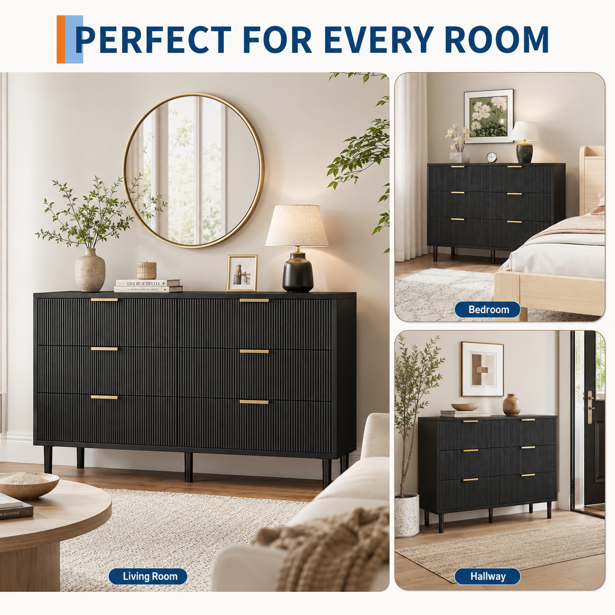 Gevlochten 6-ladenkast met met - Bedroom Furniture recensie en prijs