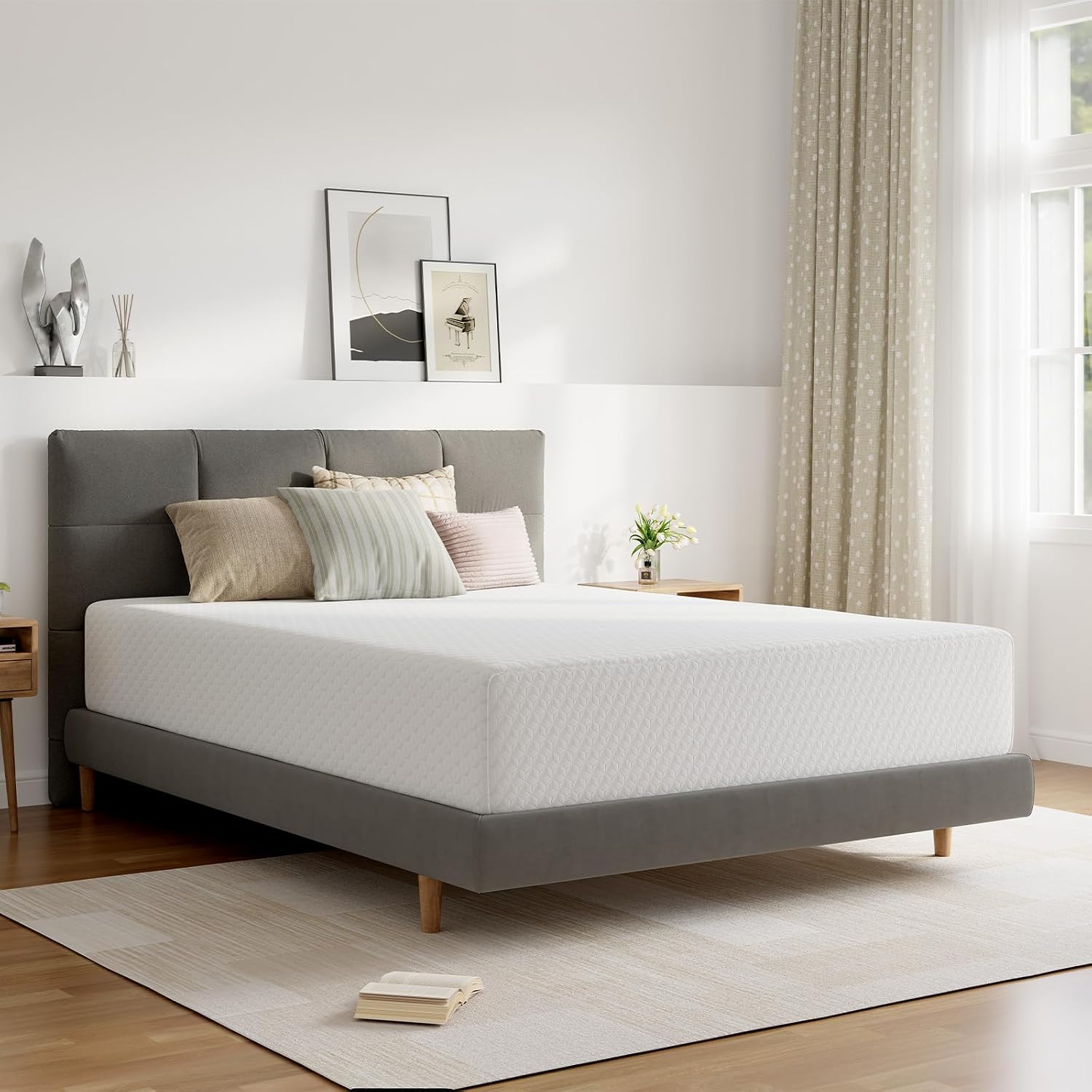 Kingsize matras van 30 cm dik  - Memory Foam Mattress In A Box Queen recensie en prijs