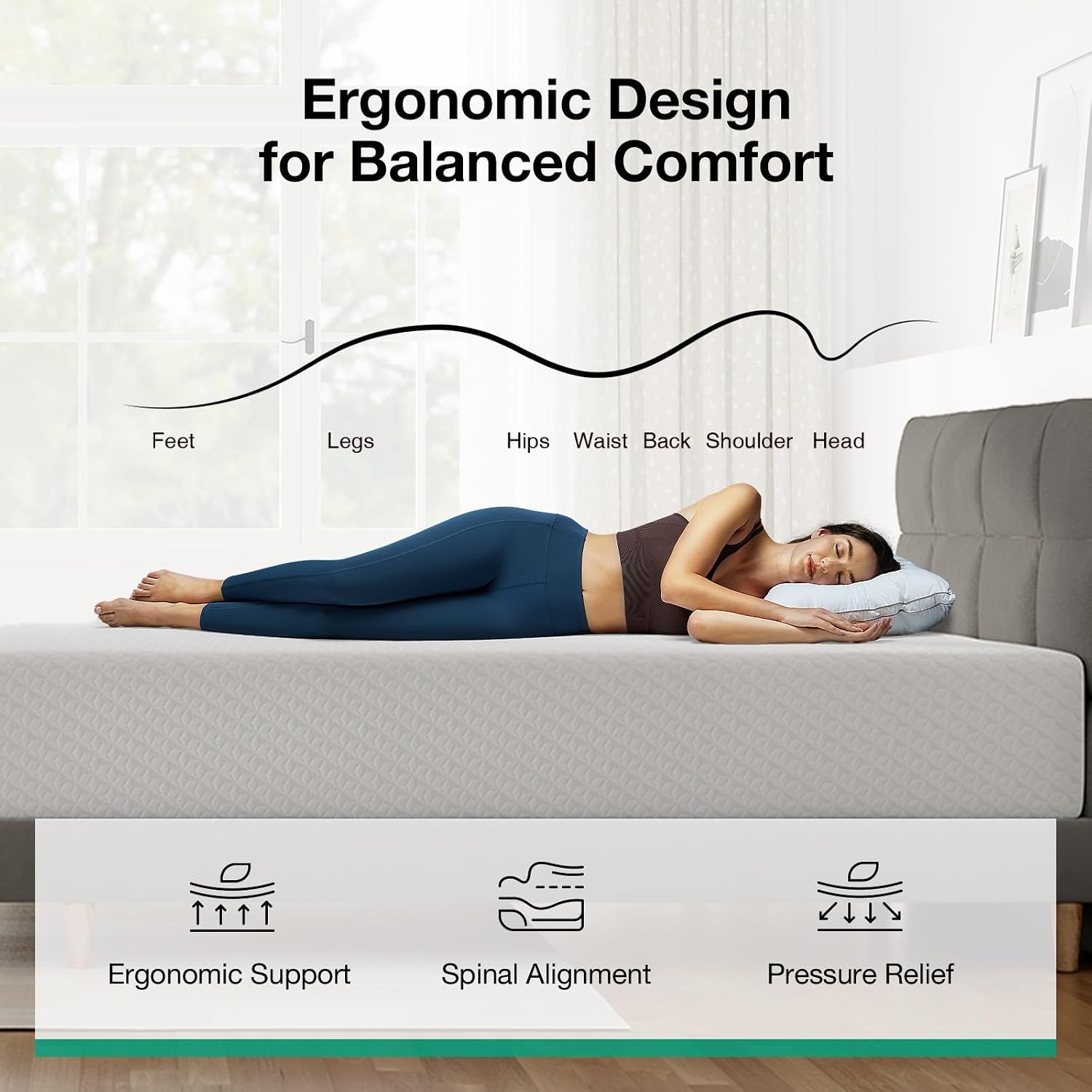Kingsize matras van 30 cm dik  - Memory Foam Mattress In A Box Queen recensie en prijs