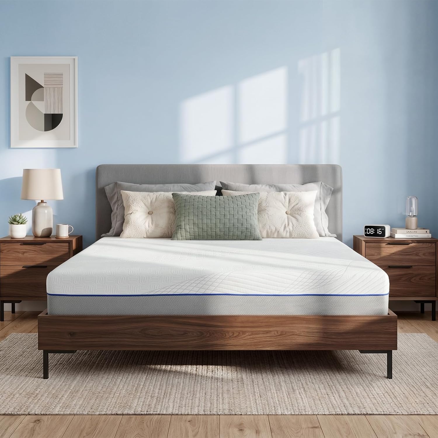Queen-size matras, 30 cm hoog, - Memory Foam Mattress In A Box Queen recensie en prijs