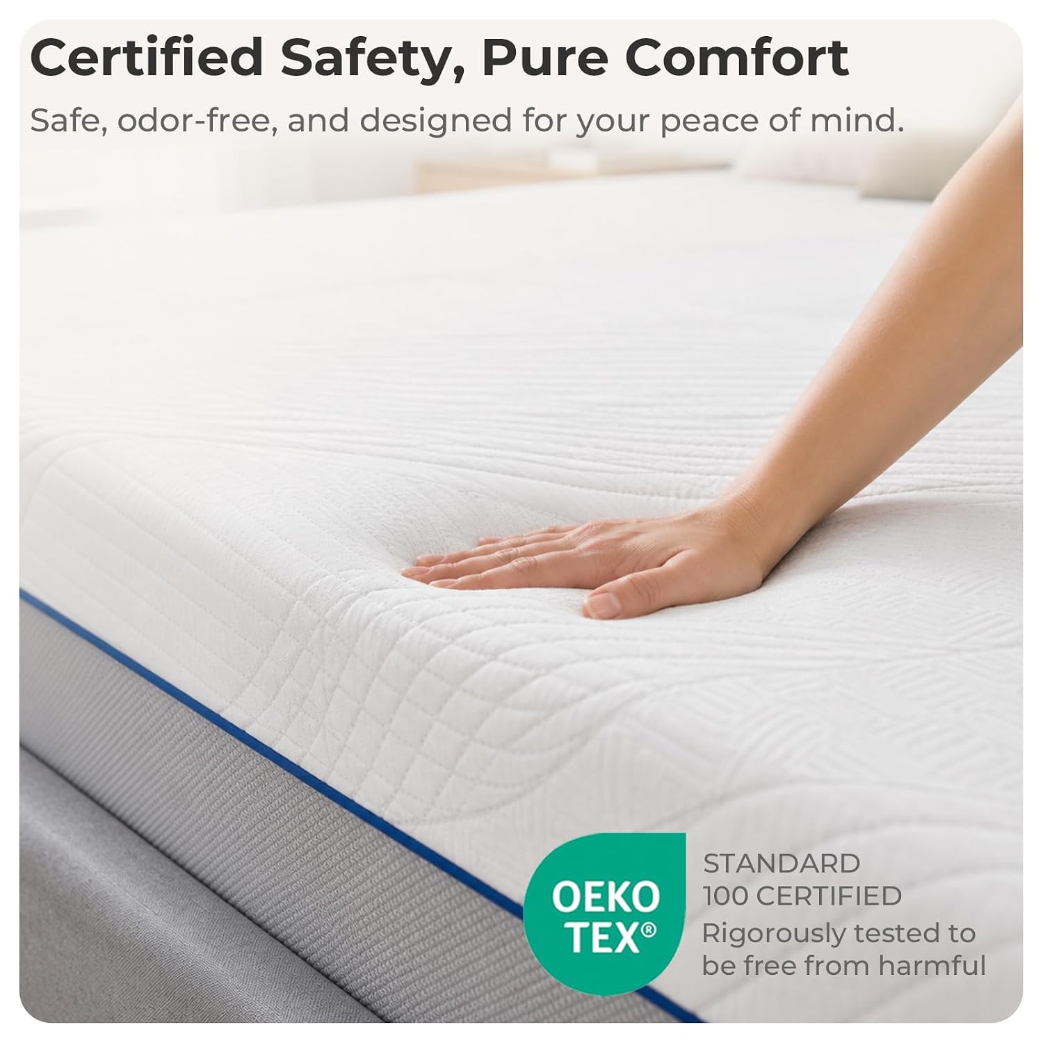 Queen-size matras, 30 cm hoog, - Memory Foam Mattress In A Box Queen recensie en prijs