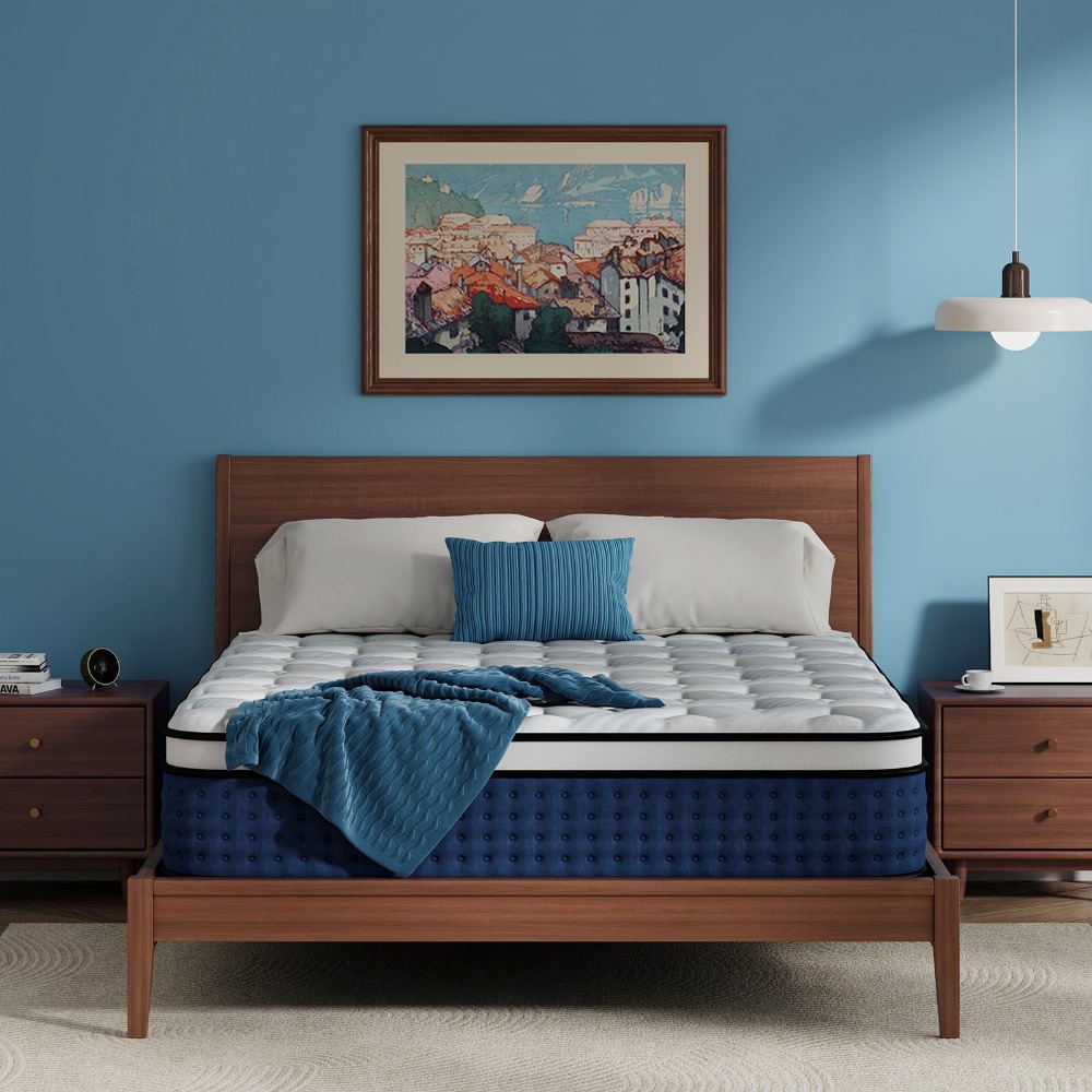 Queen-matras, 12 inch hybride  - Memory Foam Mattress In A Box Queen recensie en prijs