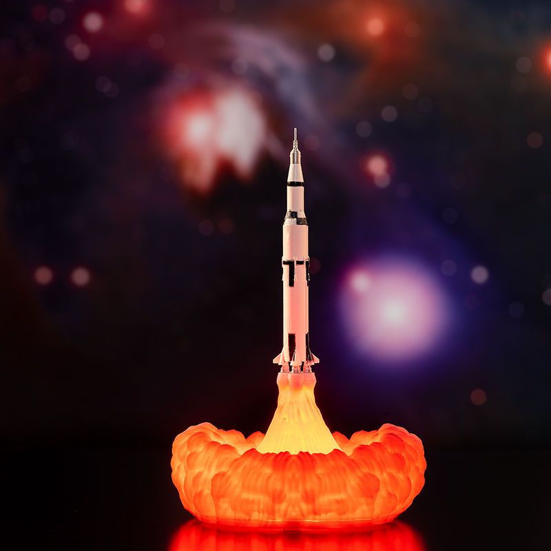 USB Oplaadbare Space Shuttle R - Floating Nightstand With Led Light recensie en prijs