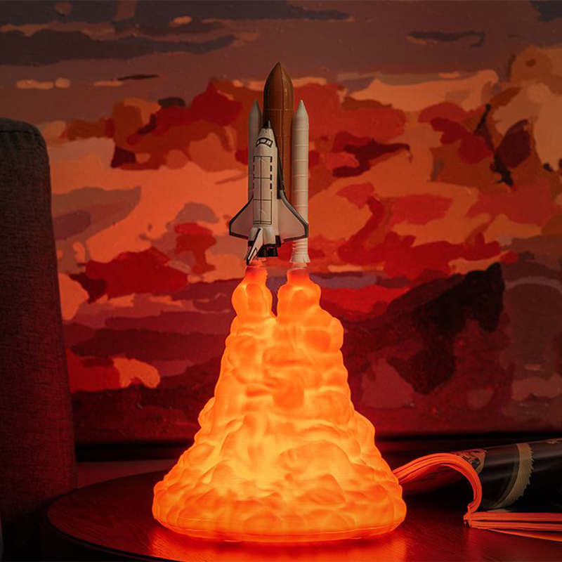 USB Oplaadbare Space Shuttle R - Floating Nightstand With Led Light recensie en prijs