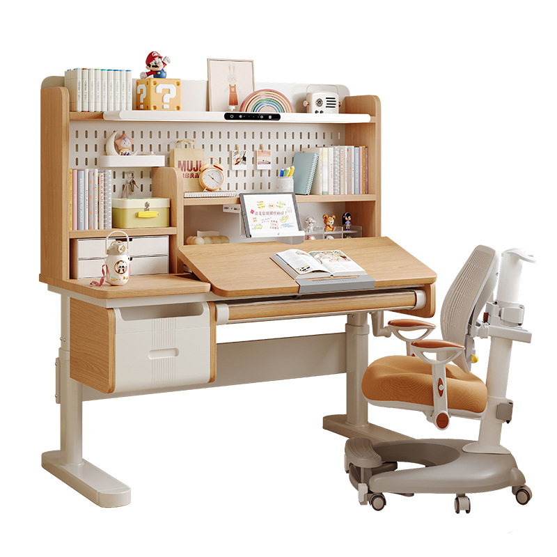 Stevige houten bureau, verstel - Chairs recensie en prijs