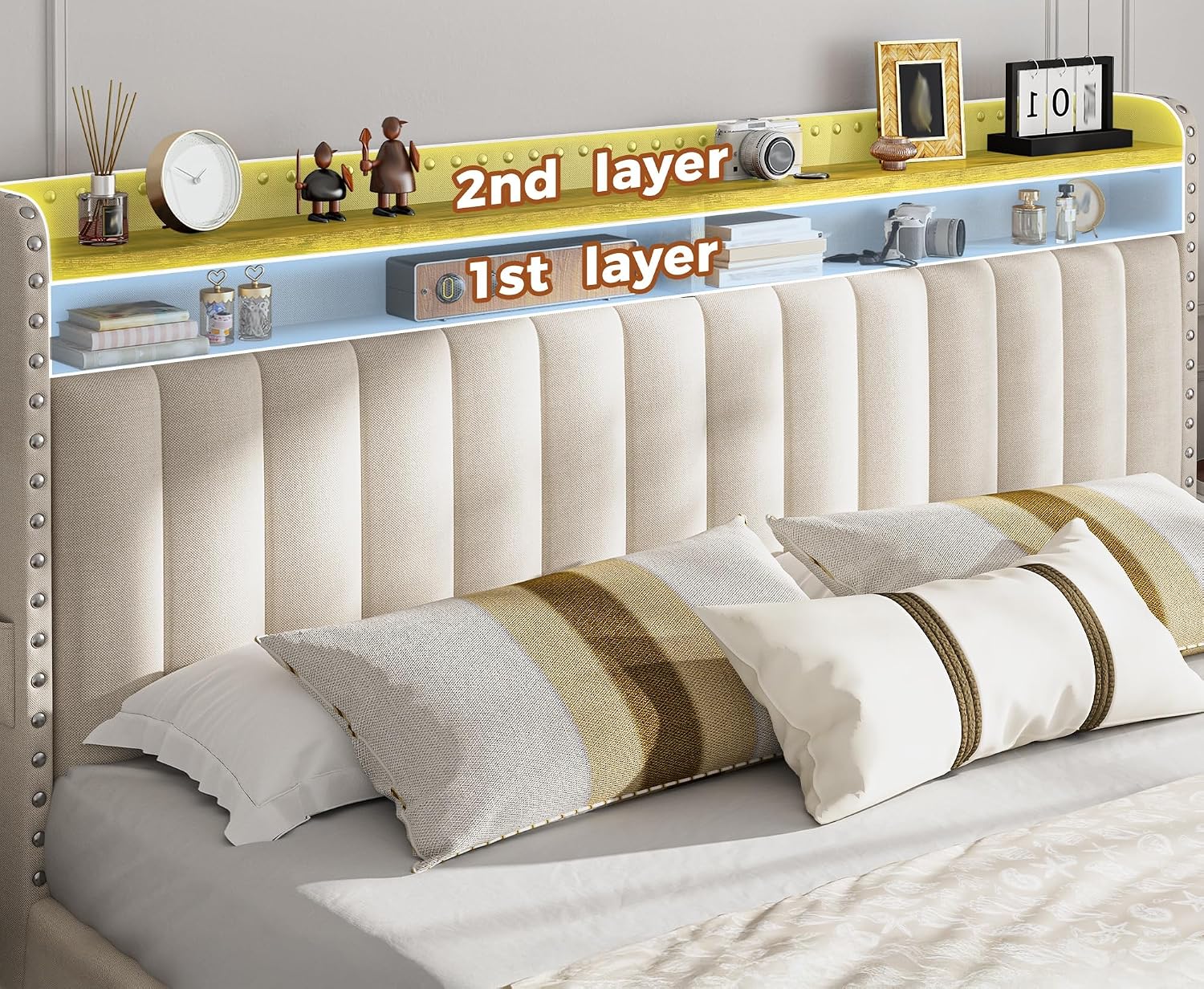 Kingsize bedframe met 4 opberg - King Size Bed Frame With Storage Drawers recensie en prijs