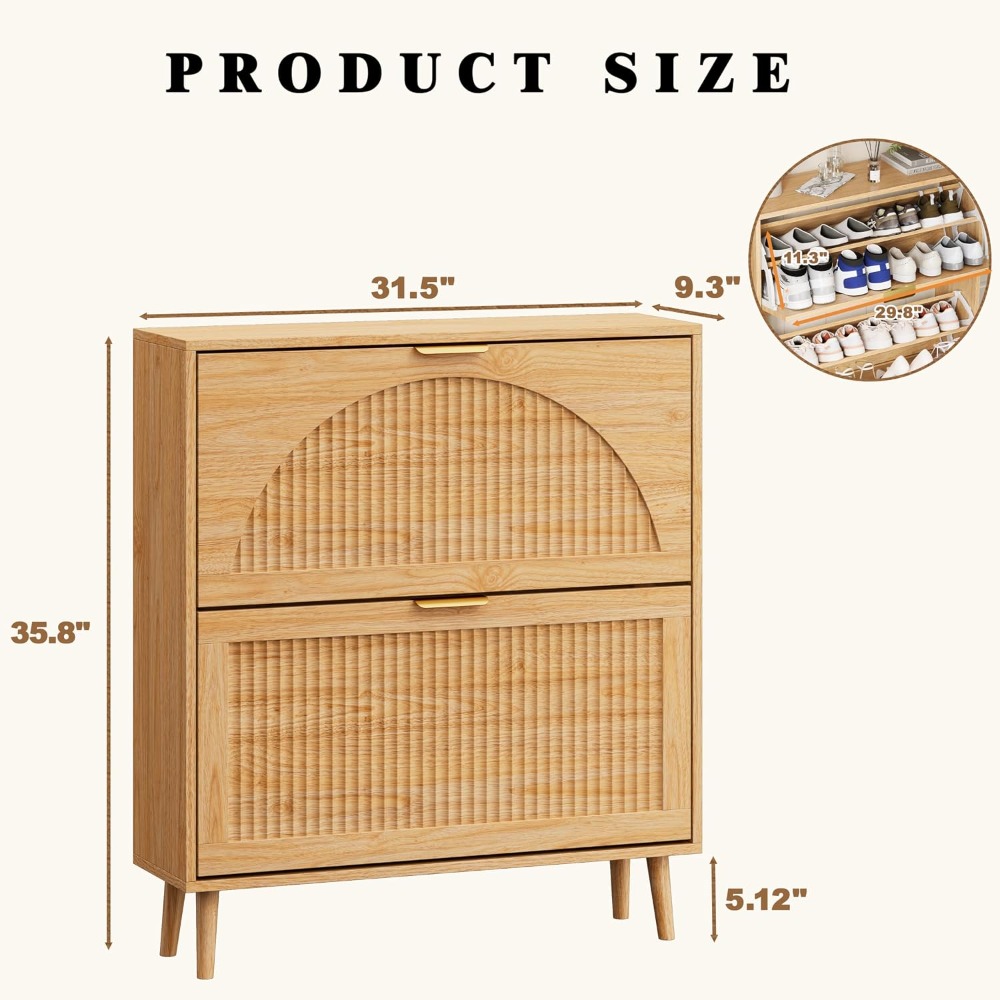 3-laden schoenenkast, smal hou - Shoe Rack Cabinet Narrow Entryway recensie en prijs