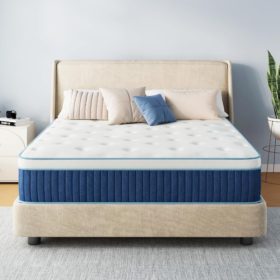12 inch Queen Hybrid-matras, v - Memory Foam Mattress In A Box Queen recensie en prijs